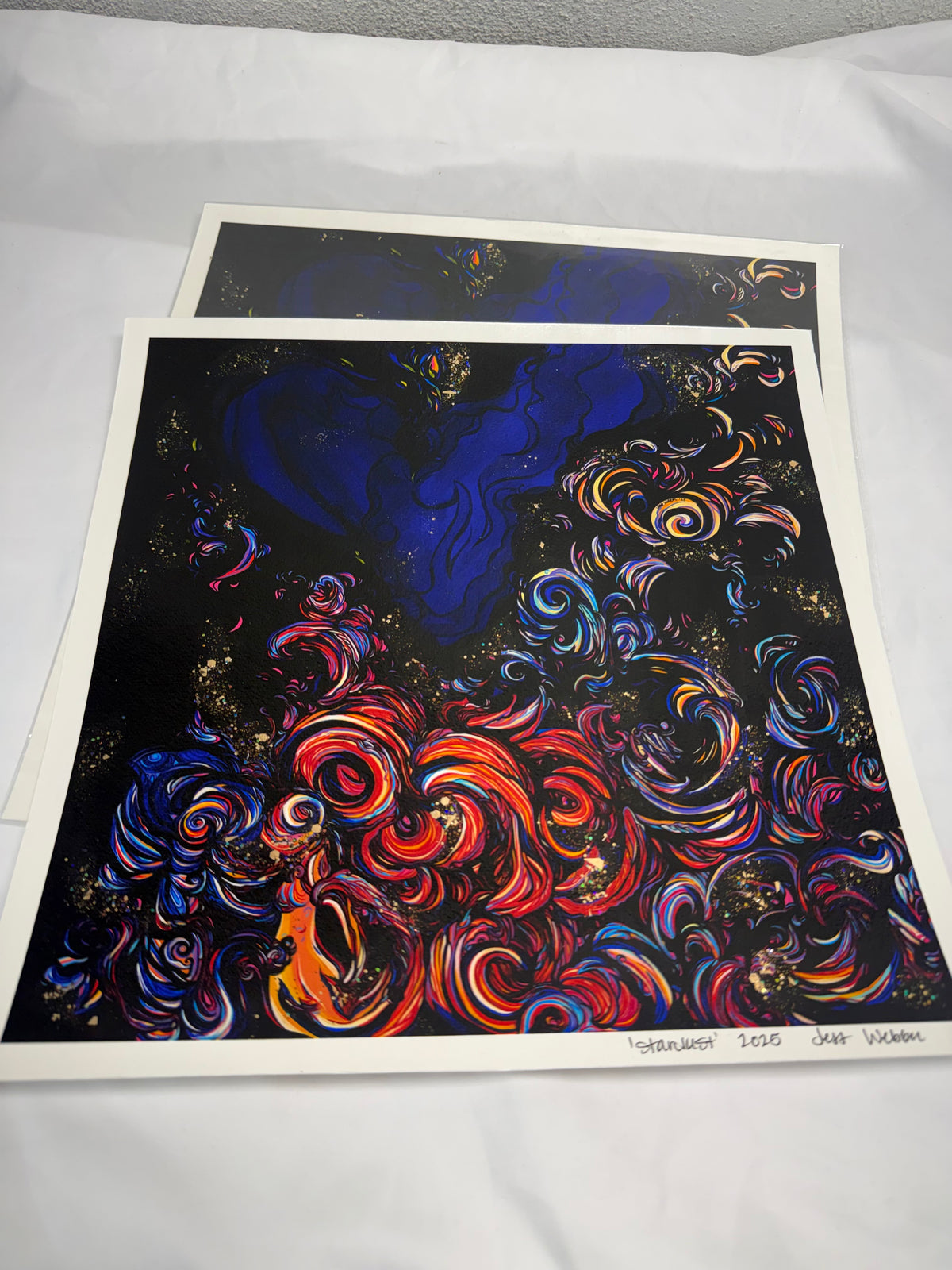 ‘Stardust’ original print