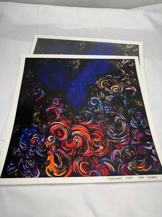 ‘Stardust’ original print