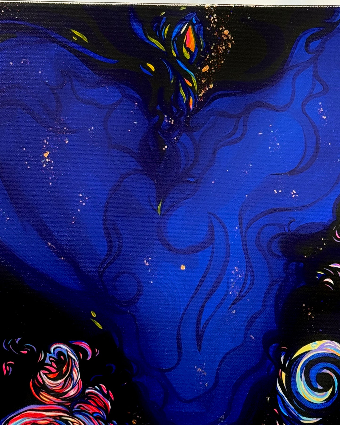 'Stardust' original abstract acrylic