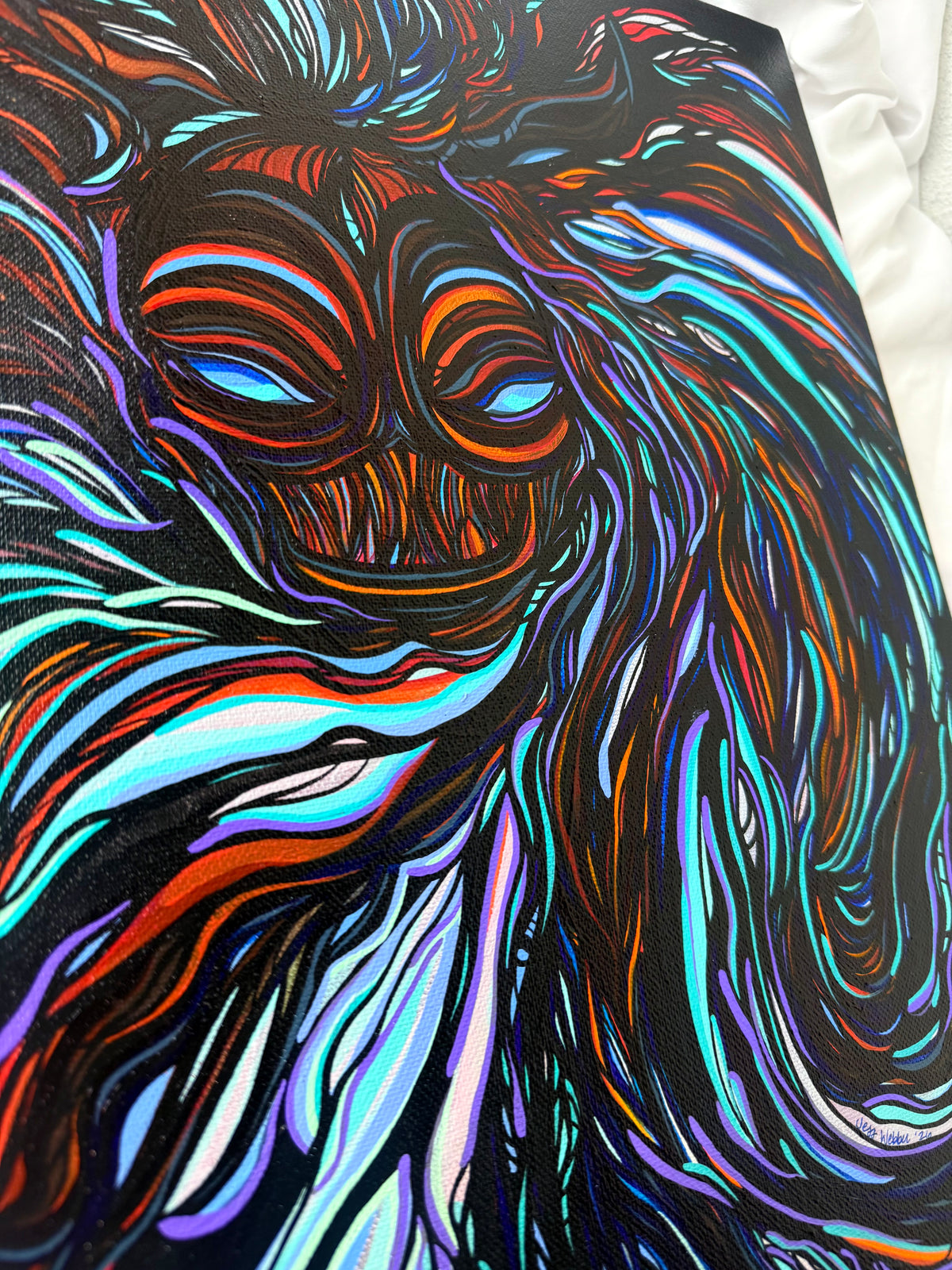 ‘Uprising’ original acrylic on canvas